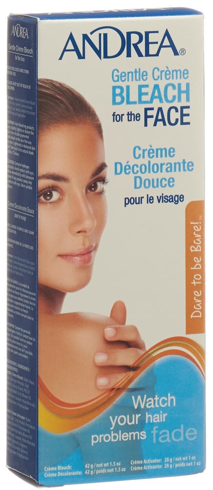 ANDREA Creme bleach Gesicht 2 Tb 42 g