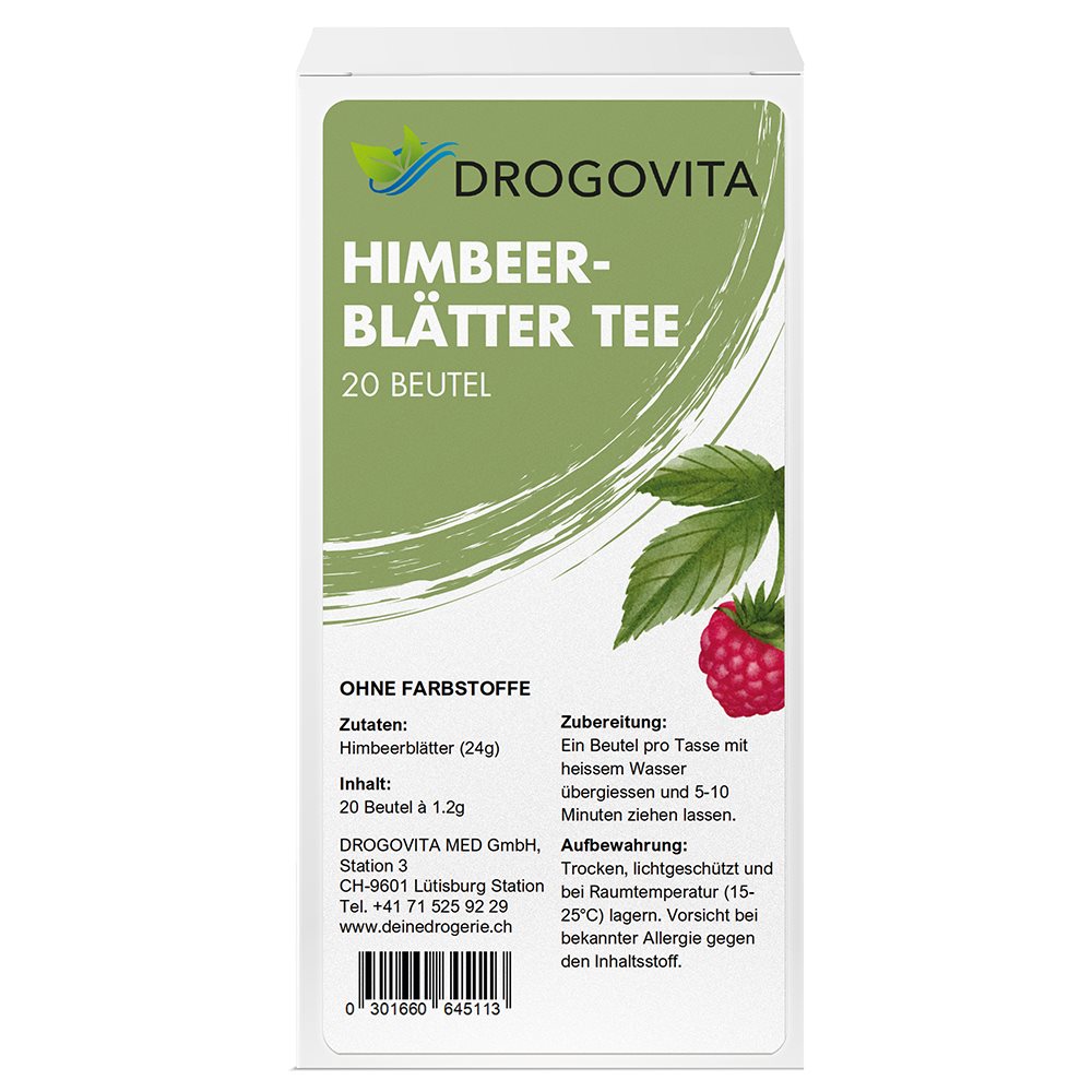 DROGOVITA Himbeerblätter Tee Btl 20 Stk