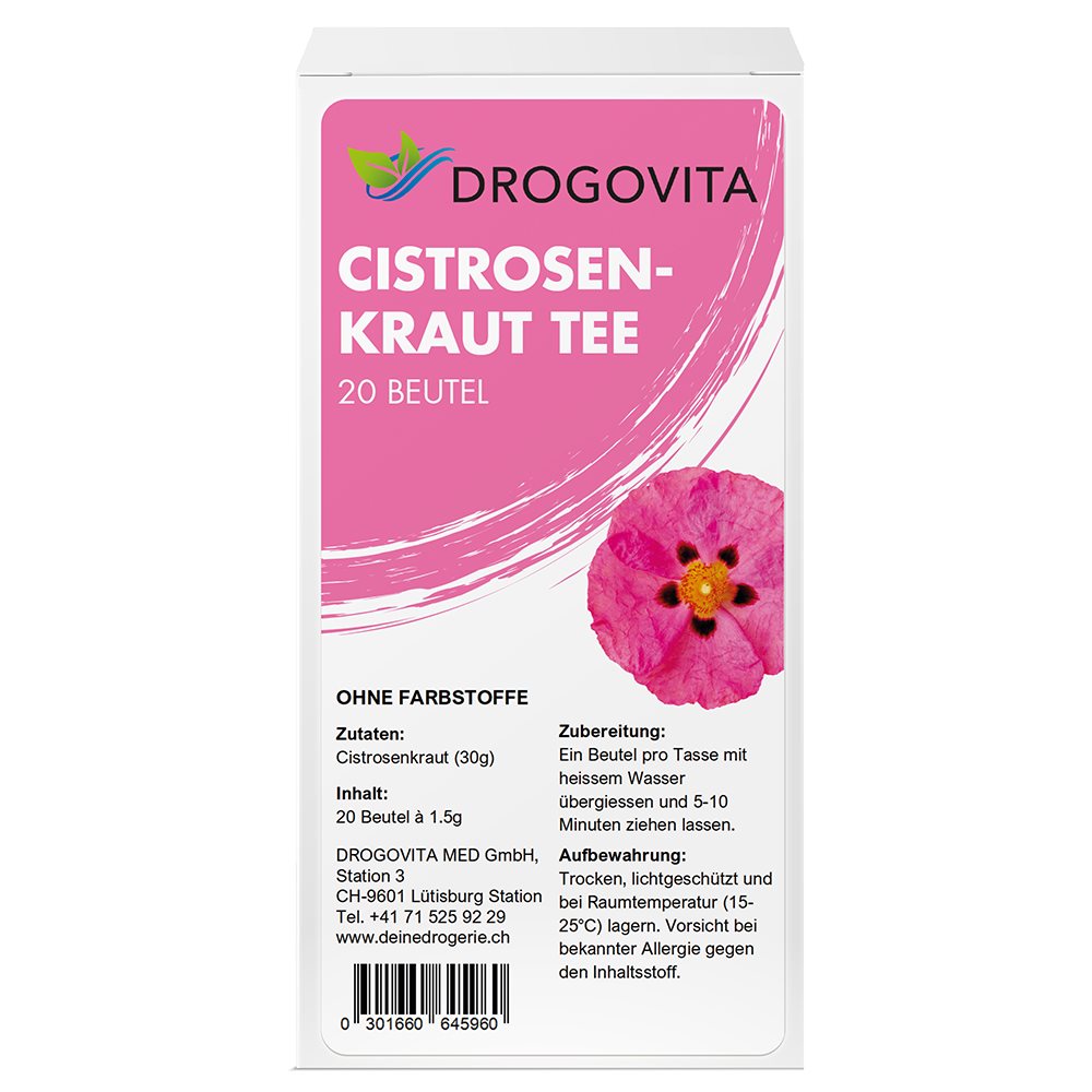 DROGOVITA Cistrosen Tee Btl 20 Stk