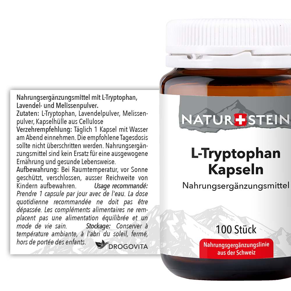 NATURSTEIN L-Tryptophan Kaps 240 mg 100 Stk