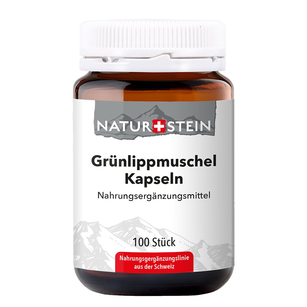 NATURSTEIN Grünlippmuschel Kaps Glas 100 Stk