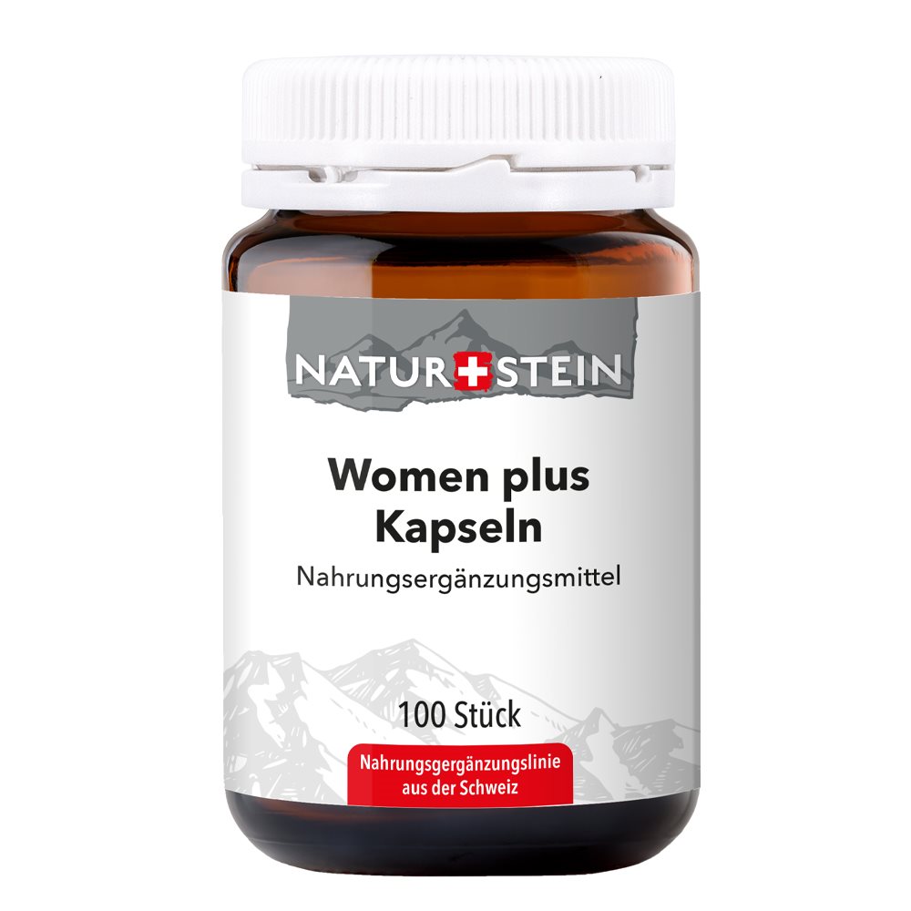 NATURSTEIN Women plus Kaps Glas 100 Stk