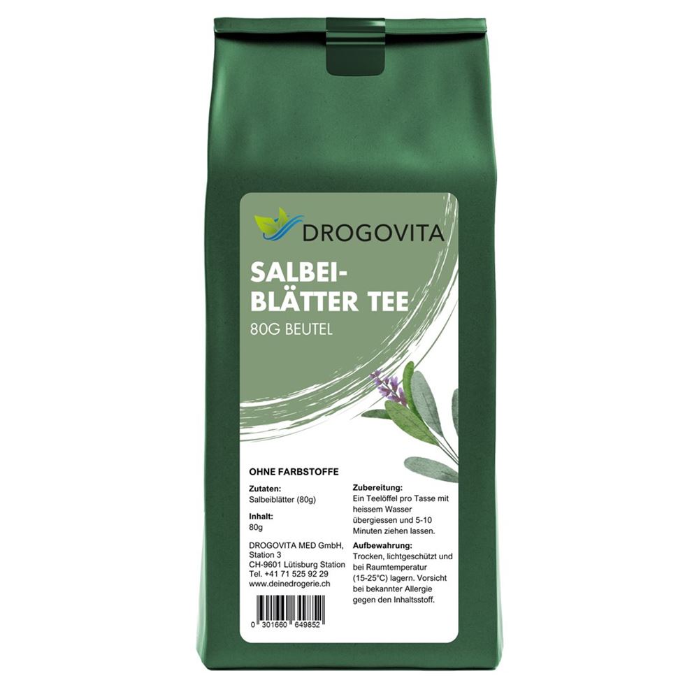 DROGOVITA Salbei Tee Btl 80 g