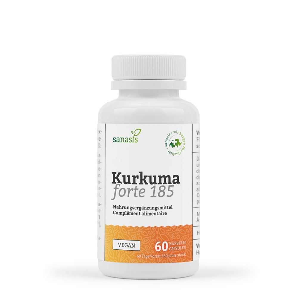 SANASIS Kurkuma Forte Kaps Ds 60 Stk