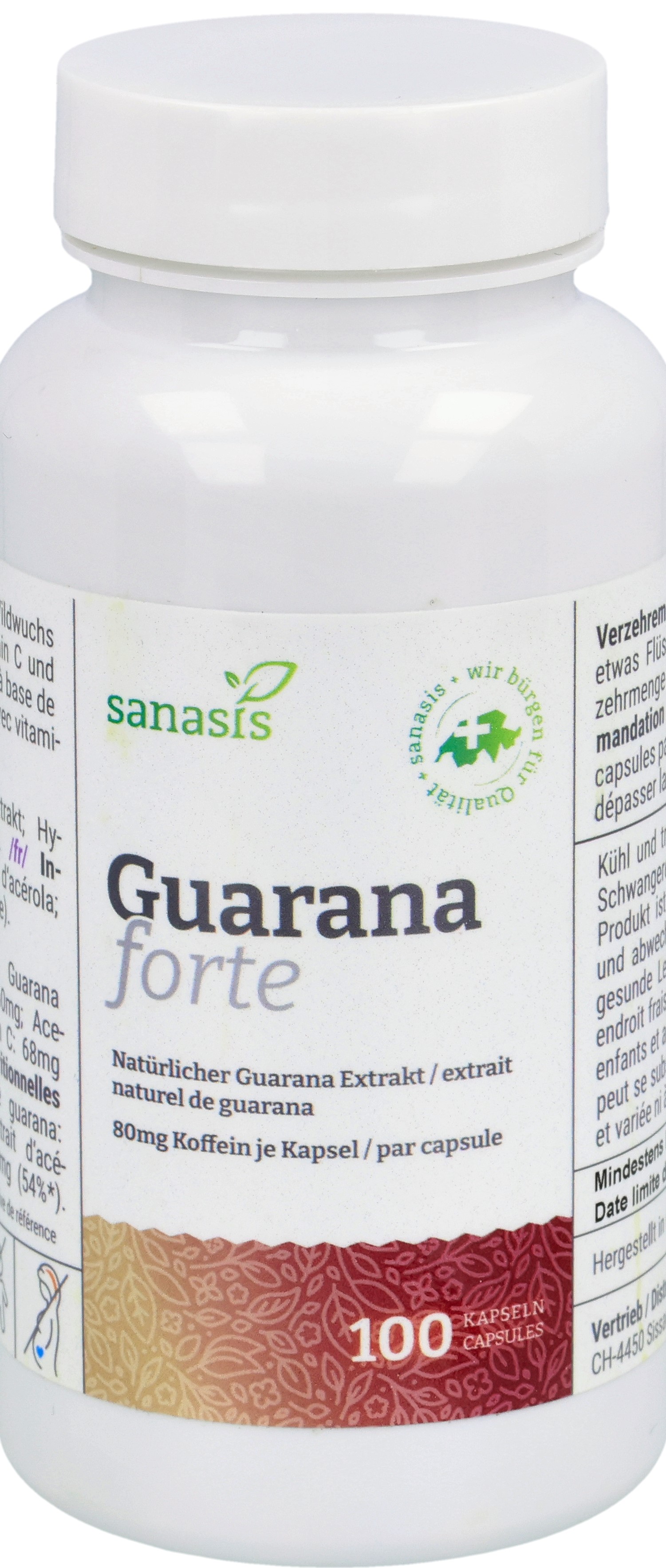 SANASIS Guarana Forte Kaps Ds 100 Stk
