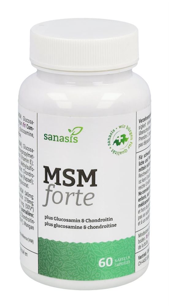 SANASIS MSM Glucosamin&Chondroitin Kaps Ds 60 Stk