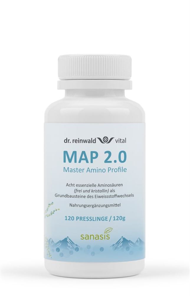 SANASIS MAP 2.0 Master Amino Tabl Pattern 120 Stk