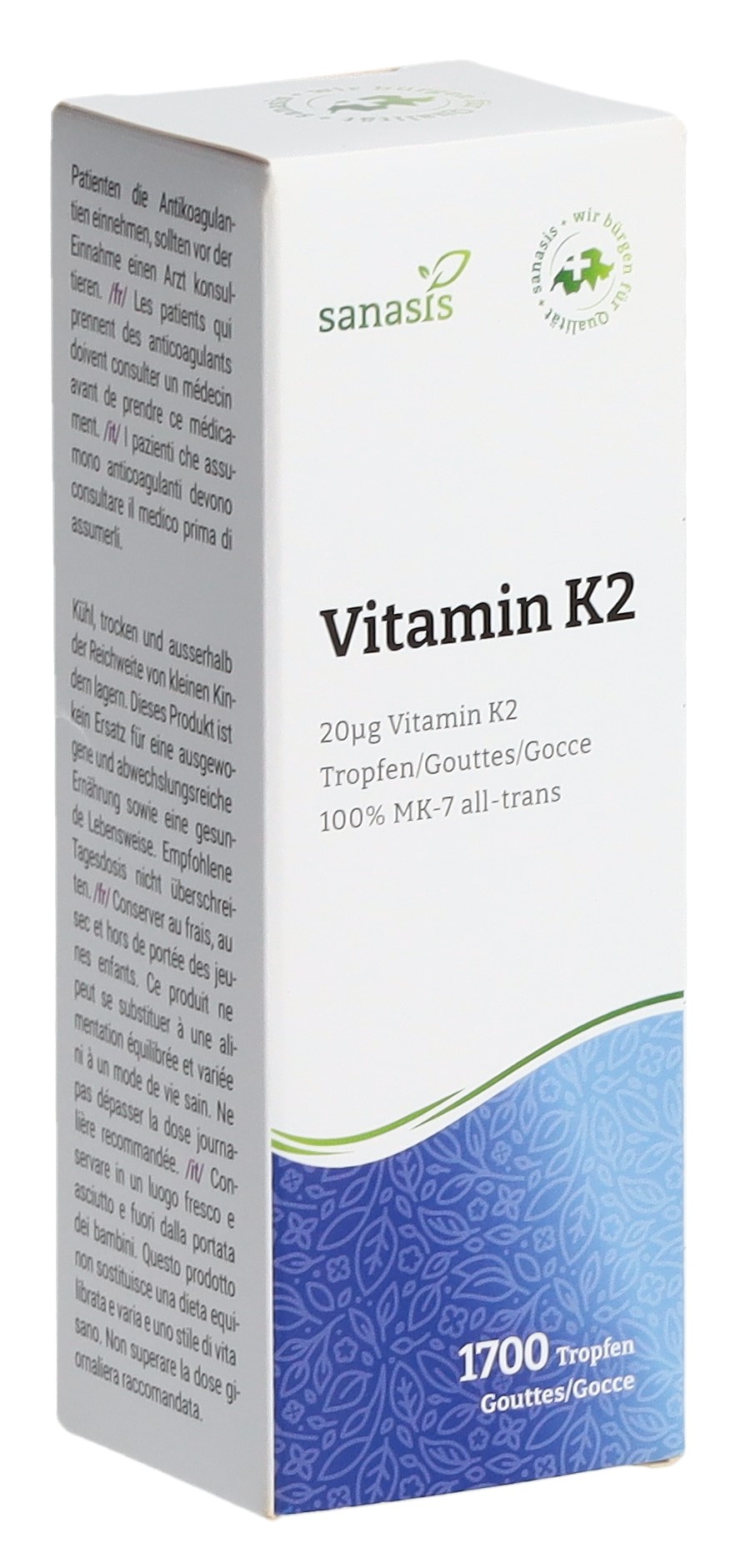SANASIS Vitamin K2 Tropfen Fl 50 ml