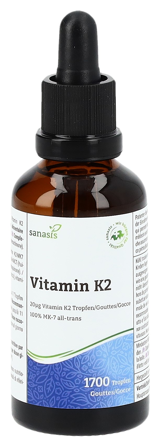SANASIS Vitamin K2 Tropfen Fl 50 ml