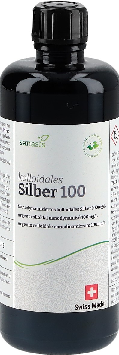 SANASIS Kolloidales Silber 100 Glasfl 100 ml