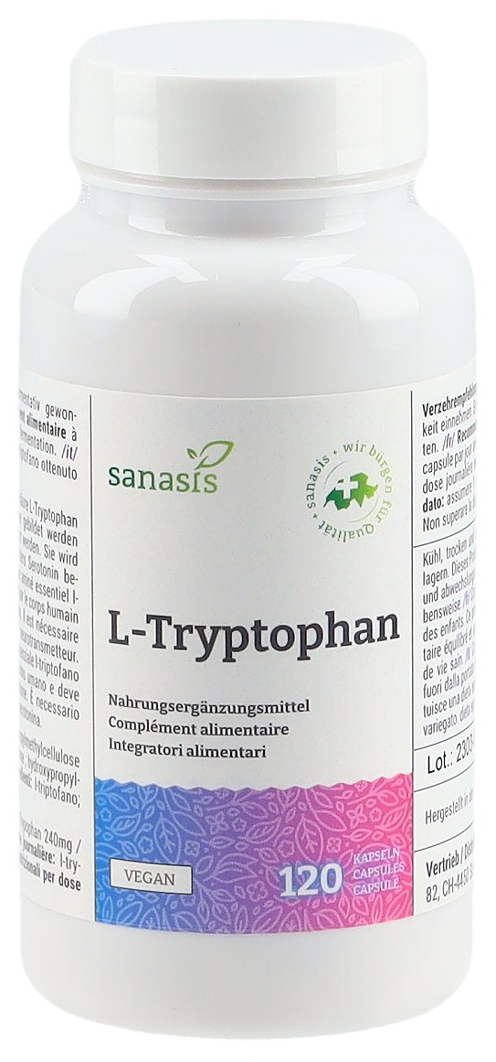 SANASIS L-Tryptophan Kaps Ds 120 Stk