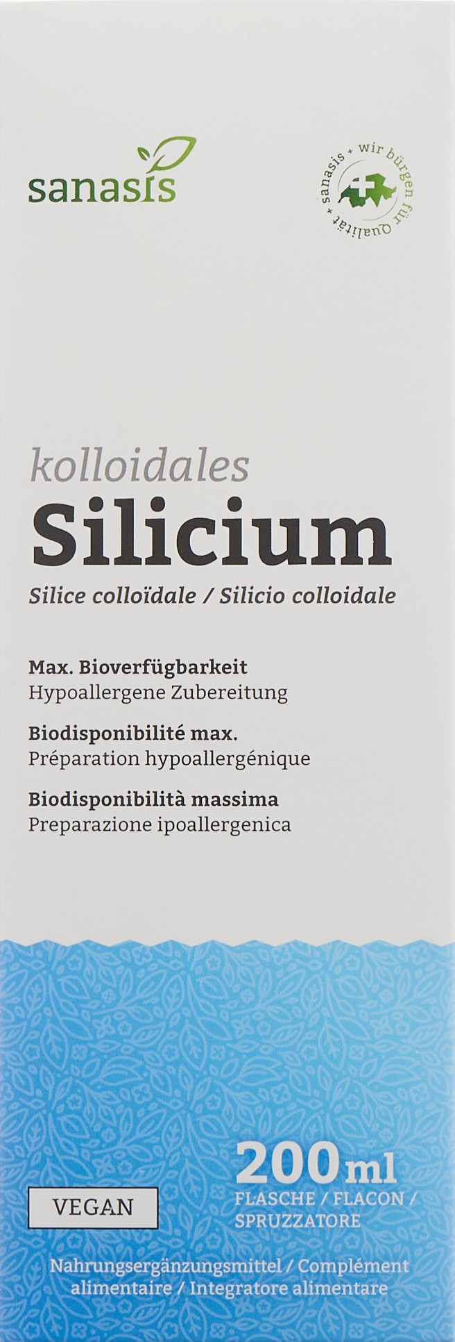 SANASIS Kollodiales Silicium Fl 200 ml