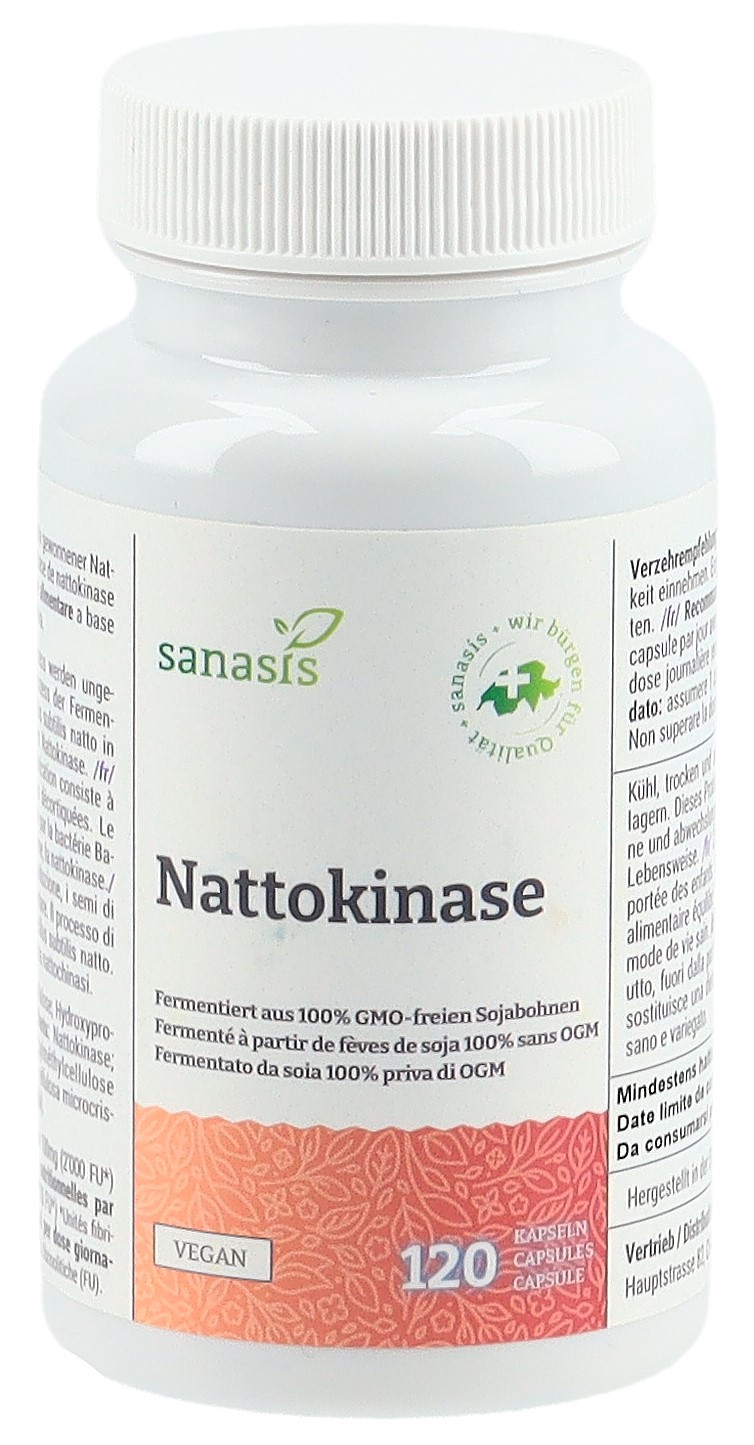 SANASIS Nattokinase Kaps Ds 120 Stk