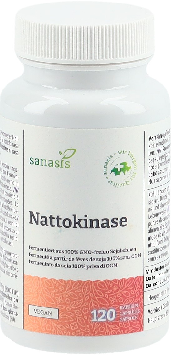 SANASIS Nattokinase Kaps Ds 120 Stk