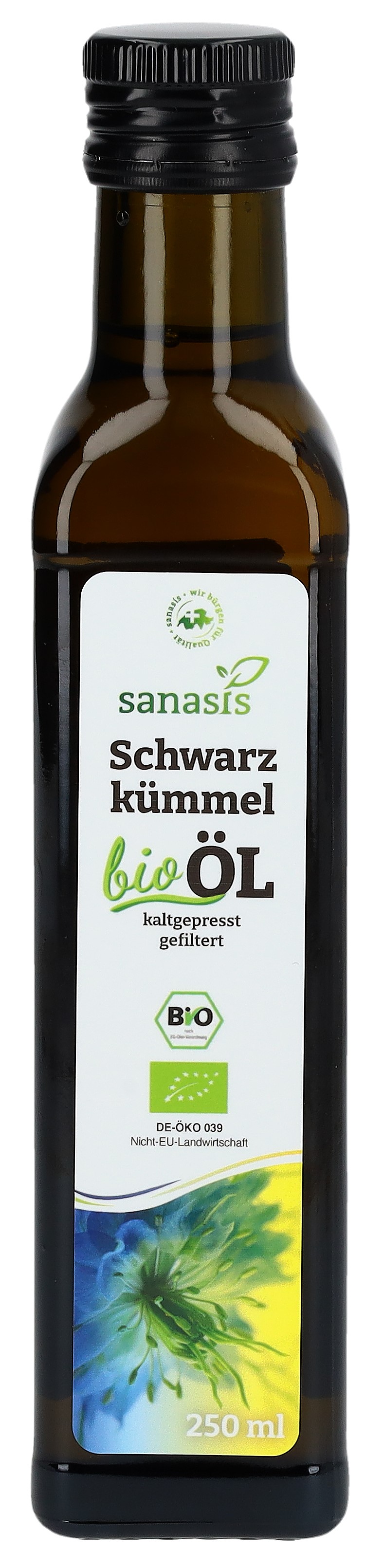 SANASIS Schwarzkümmelöl gefiltert 250 ml