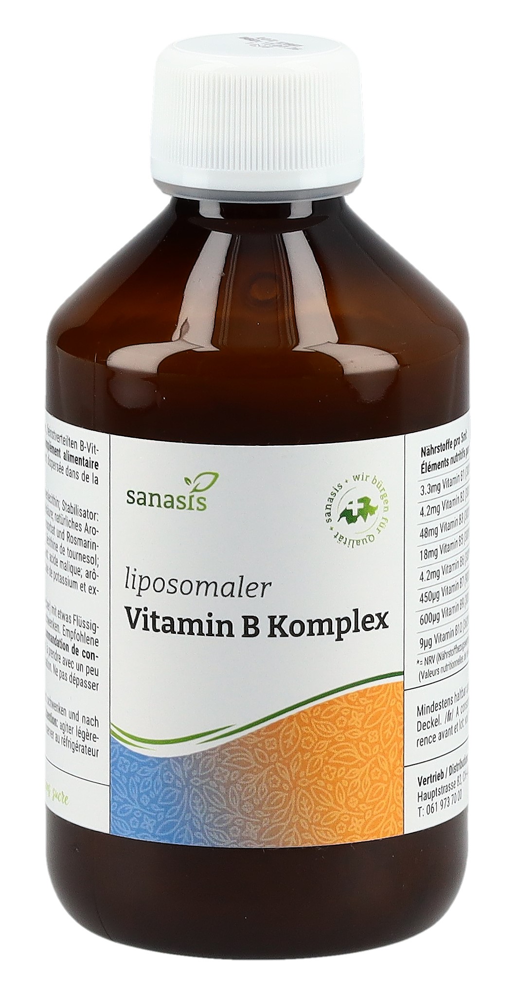 SANASIS Vitamin B Komplex liposomal Fl 250 ml