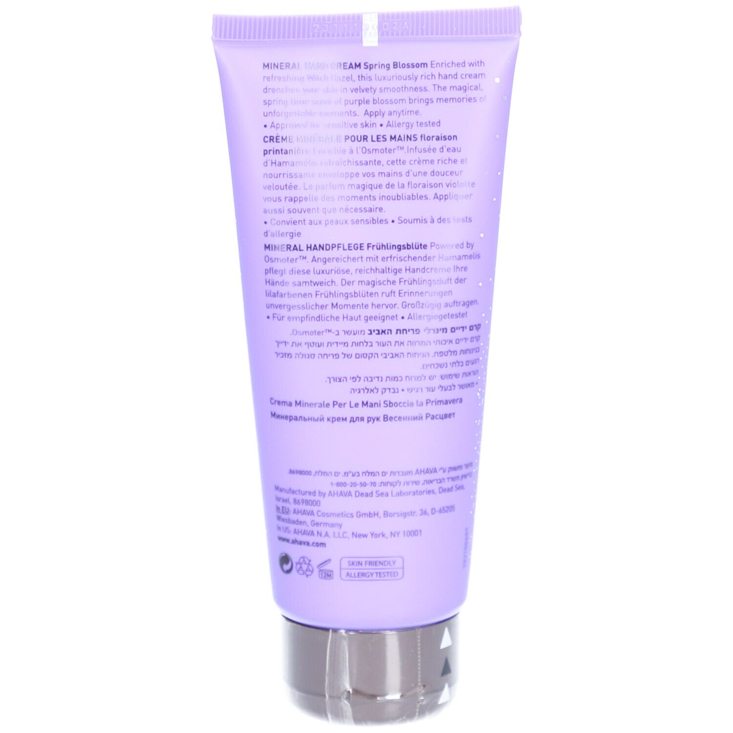 AHAVA SOIN CORPS Mineral Hand Spring Bloss 100 ml