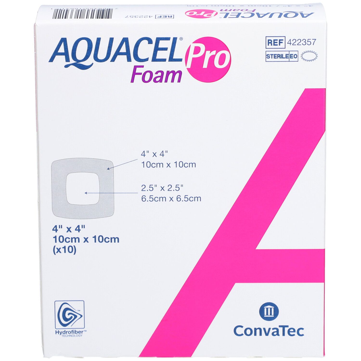 AQUACEL Foam Pro 10x10cm 10 Stk