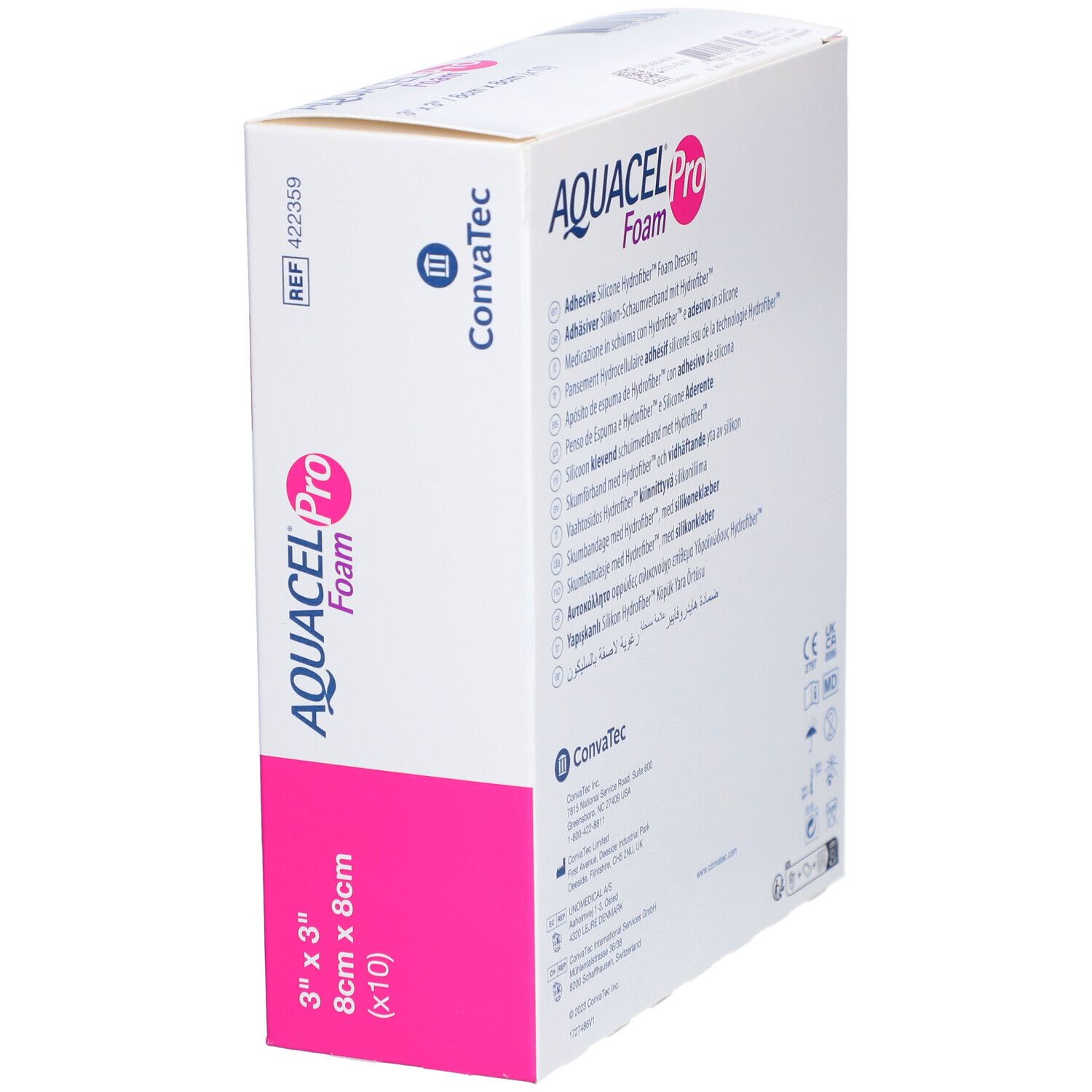 AQUACEL Foam Pro 8x8cm 10 Stk