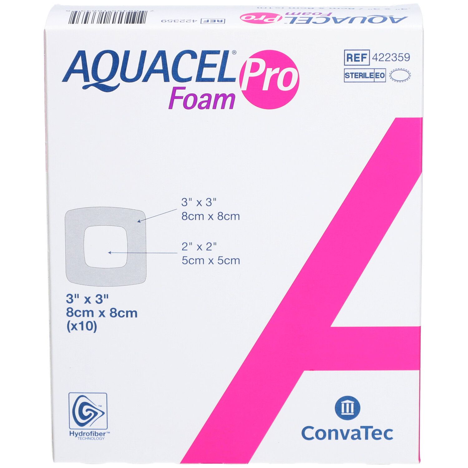 AQUACEL Foam Pro 8x8cm 10 Stk