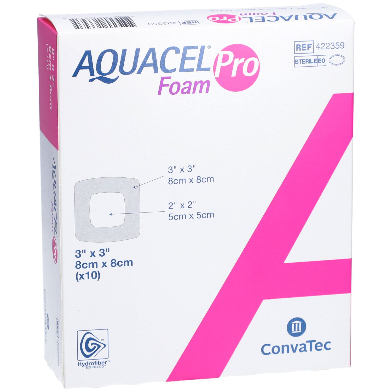 AQUACEL Foam Pro 8x8cm 10 Stk