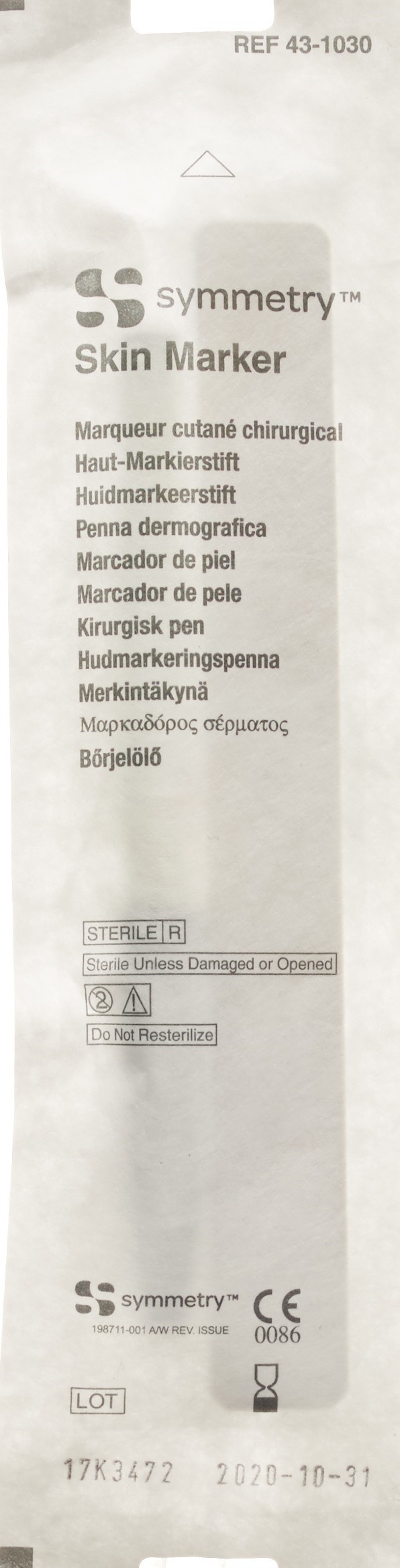 AICHELE Hautmarkierstift 1 x Gebrauch steril
