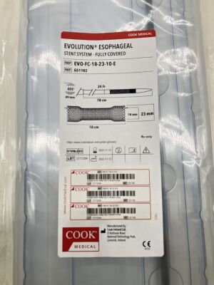 Evolution® Esophageal Controlled-release Stent - Fully Covered, 1 Each