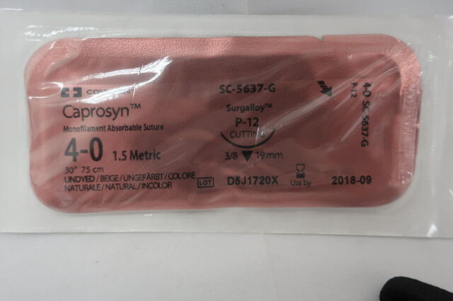 SC-5637-G CAPROSYN 4-0 UND 75CM P12X12