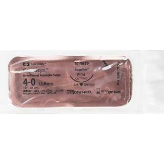 SC-5679 CAPROSYN* 4-0 UND 45CM P14 X36