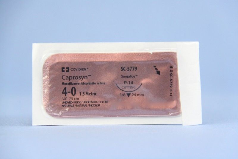 SC-5779 CAPROSYN* 4-0 UND 75CM P14 X36