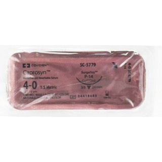 SC-5779 CAPROSYN* 4-0 UND 75CM P14 X36