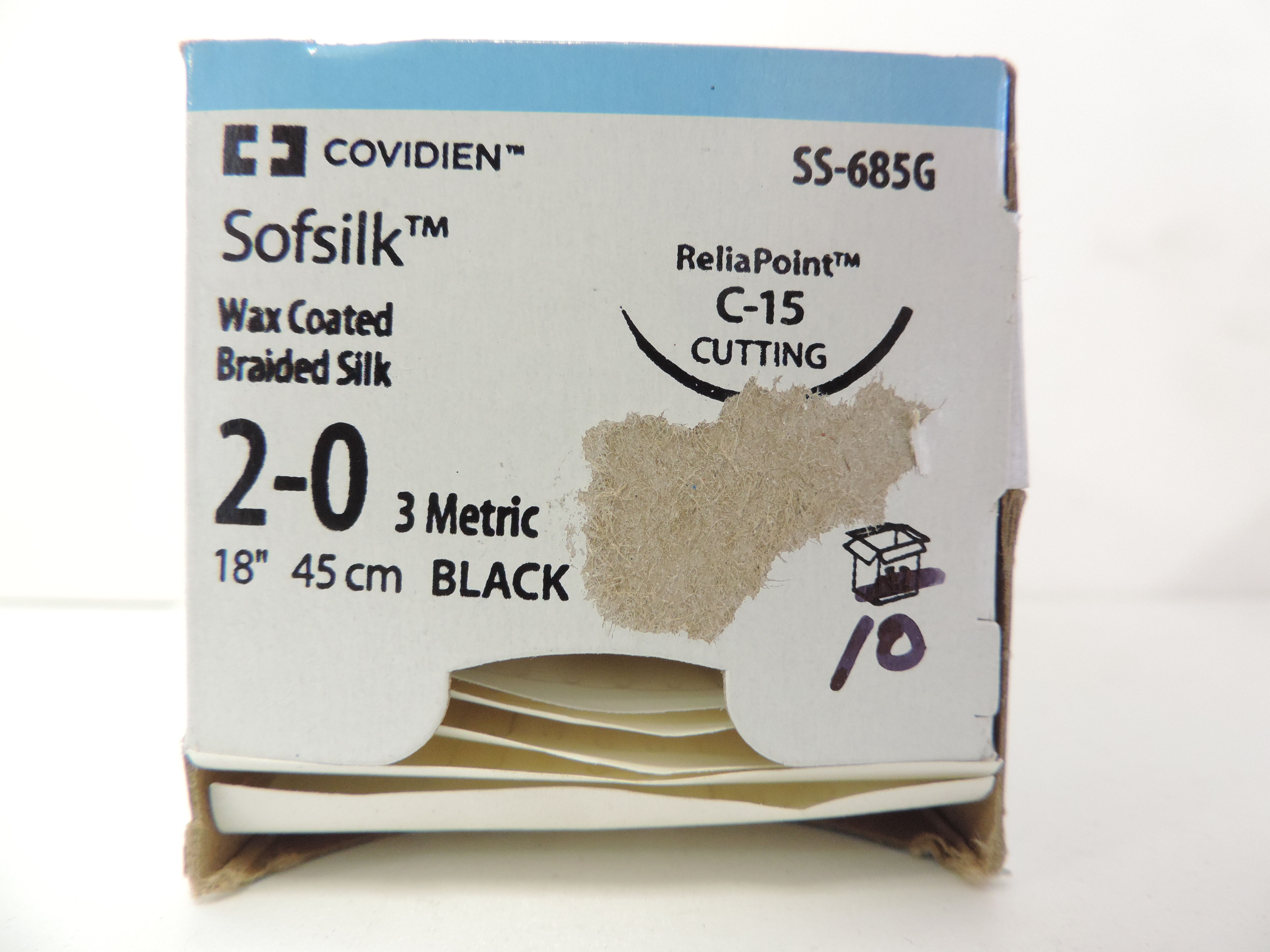 SC-586 CAPROSYN* 2-0 UND 75CM C15 X36