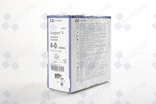 VP-582-X SURGIPRO*II 4-0 90CM CV15 DA7P
