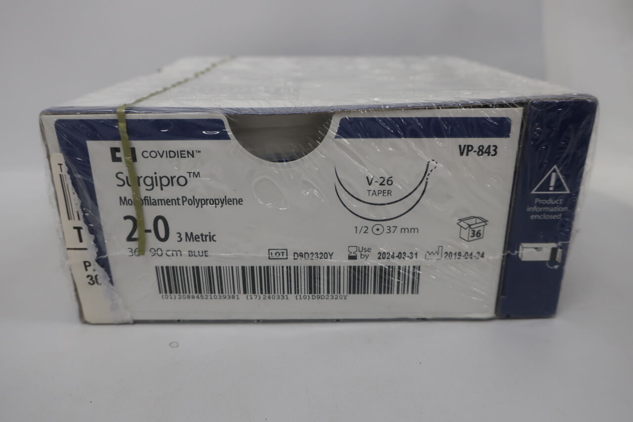 VP-583-X SURGIPRO*II 4-0BLU 120CM CV15DA