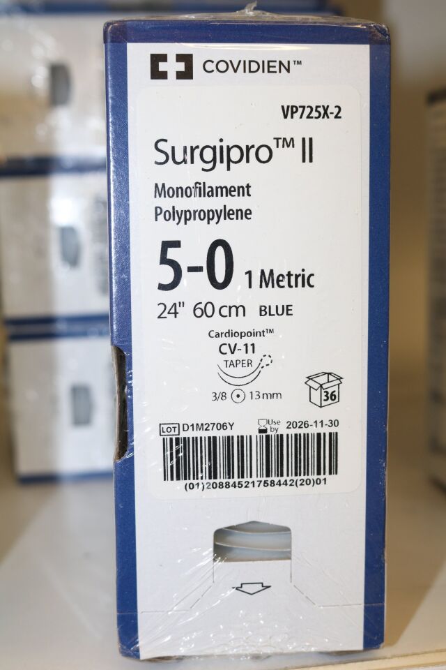 VP-660-X SURGIPRO*II 5-0 BLU 90 CV23DAOP
