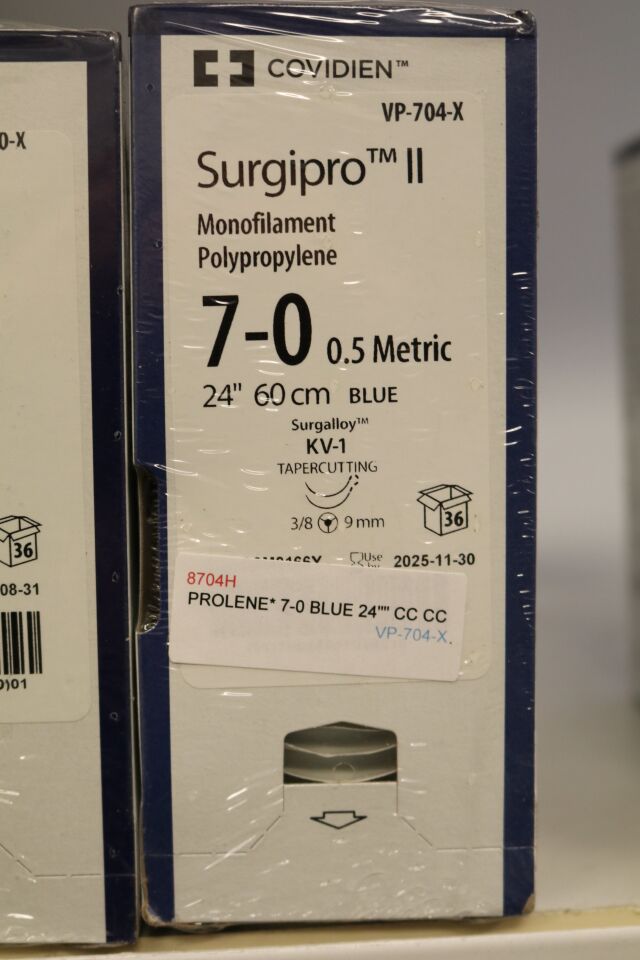 VP-704-X SURGIPRO*II 7-0 BLU 60CM KV1 DA