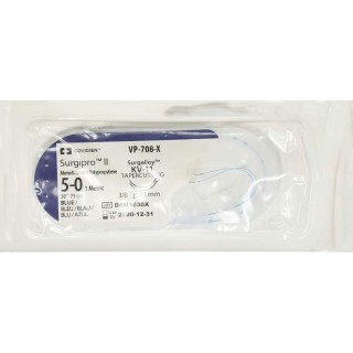 VP-708-X SURGIPRO*II 5-0 BLU 75CM KV11DA