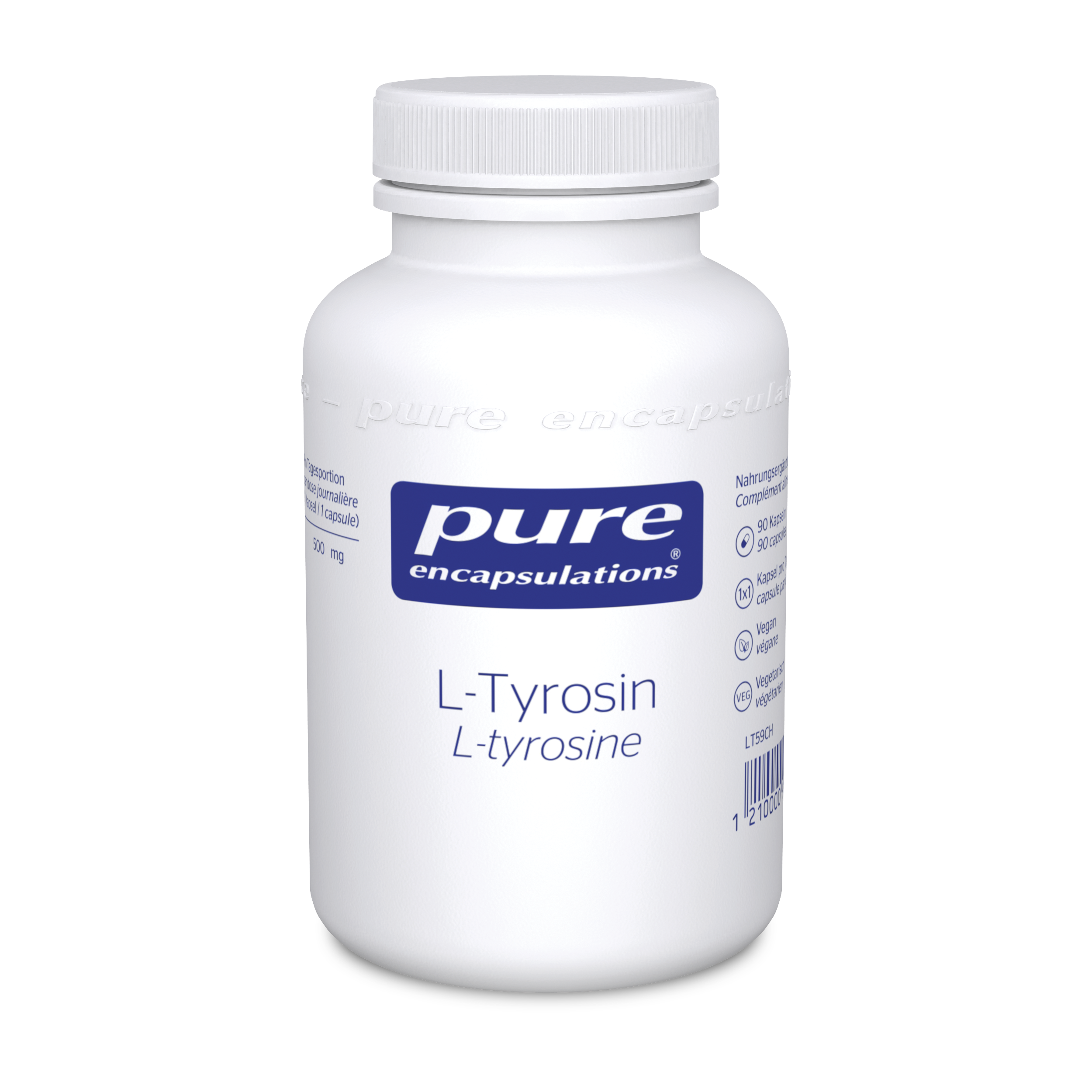 PURE L-Tyrosin Kaps Ds 90 Stk