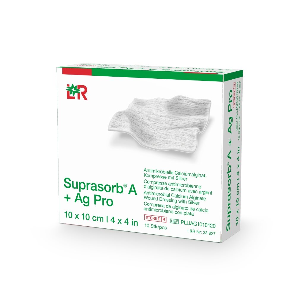 SUPRASORB A+Ag Pro 5x5cm 10 Stk