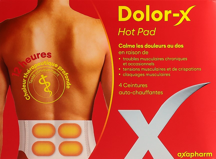 DOLOR-X Hot Pad Wärmeumschläge 4 Stk