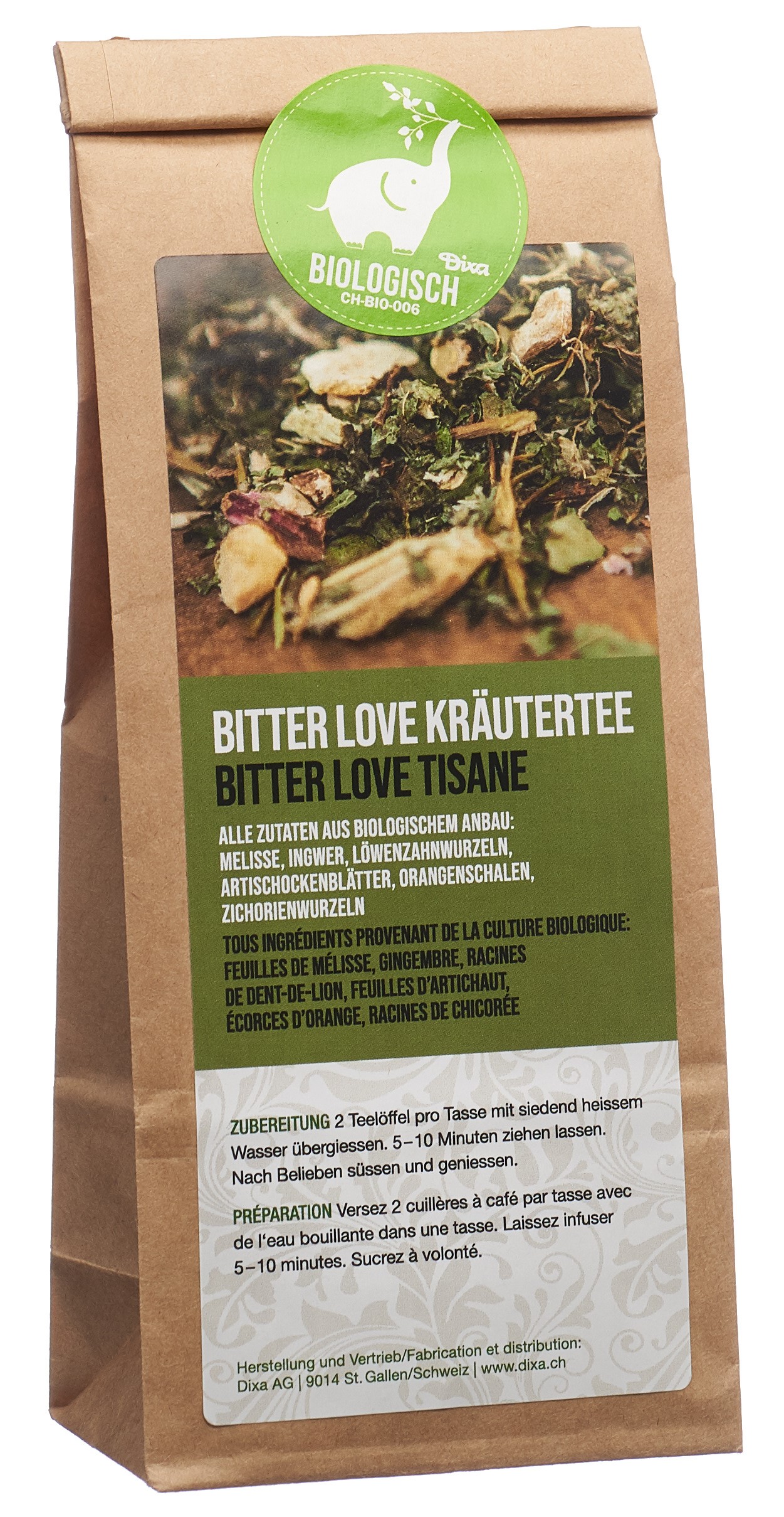 DIXA Bitter Love Tee BIO 60 g