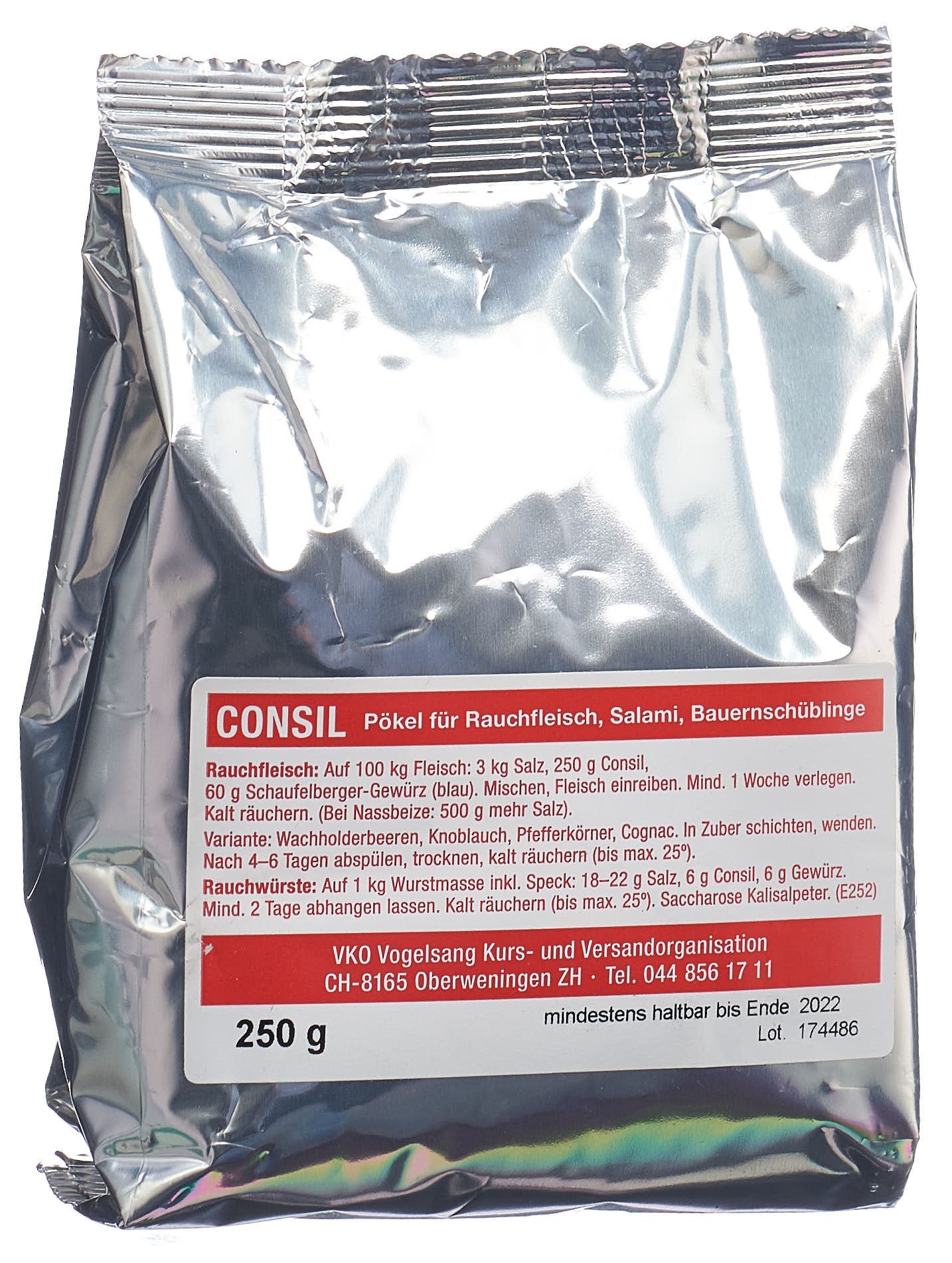 CONSIL Konserv Salz 250 g