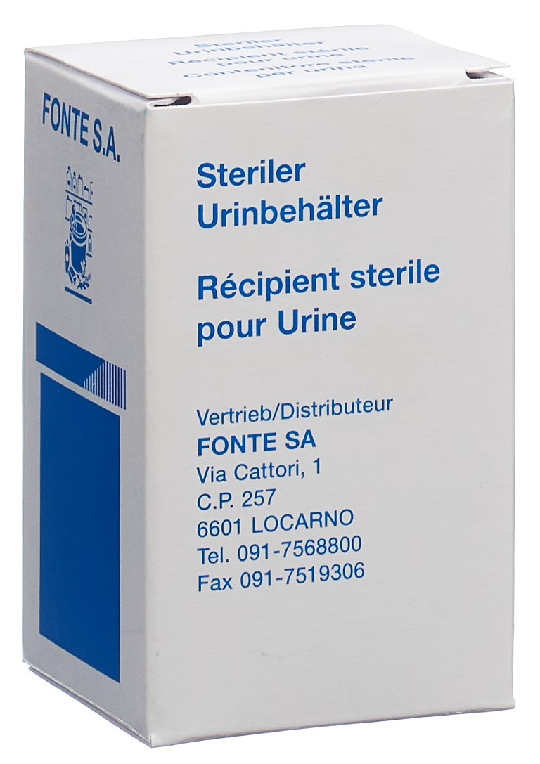 FONTE Urinbehälter 60ml steril