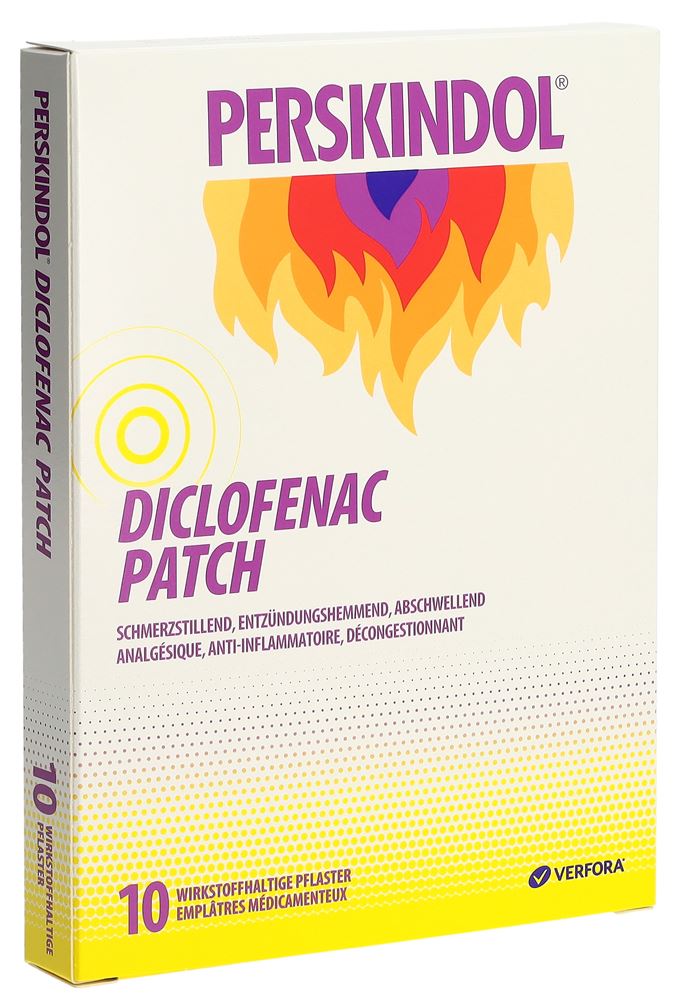 PERSKINDOL Diclofenac Patch 180 mg 10 Stk