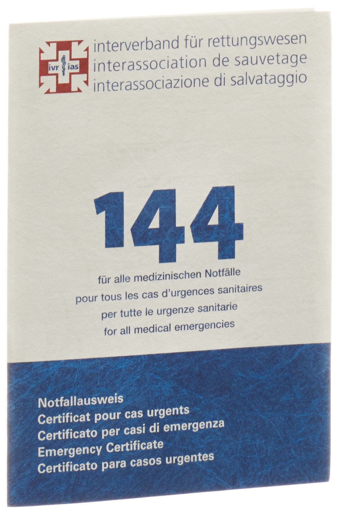 IVR Notfallausweis