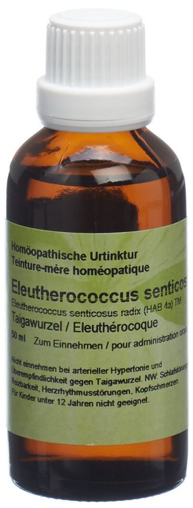 SPAGYROS Eleutherococcus senticos Urtinkt 50 ml