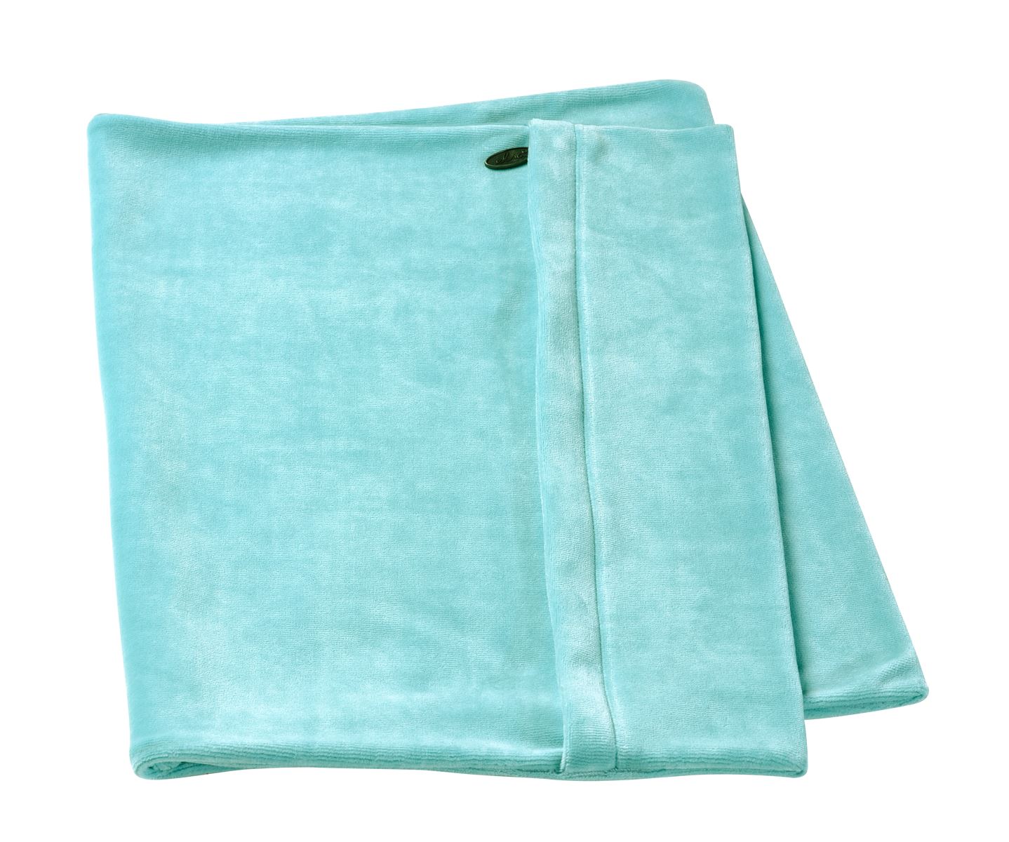 ELSA Kissenbezug 50x11cm Velours hellblau