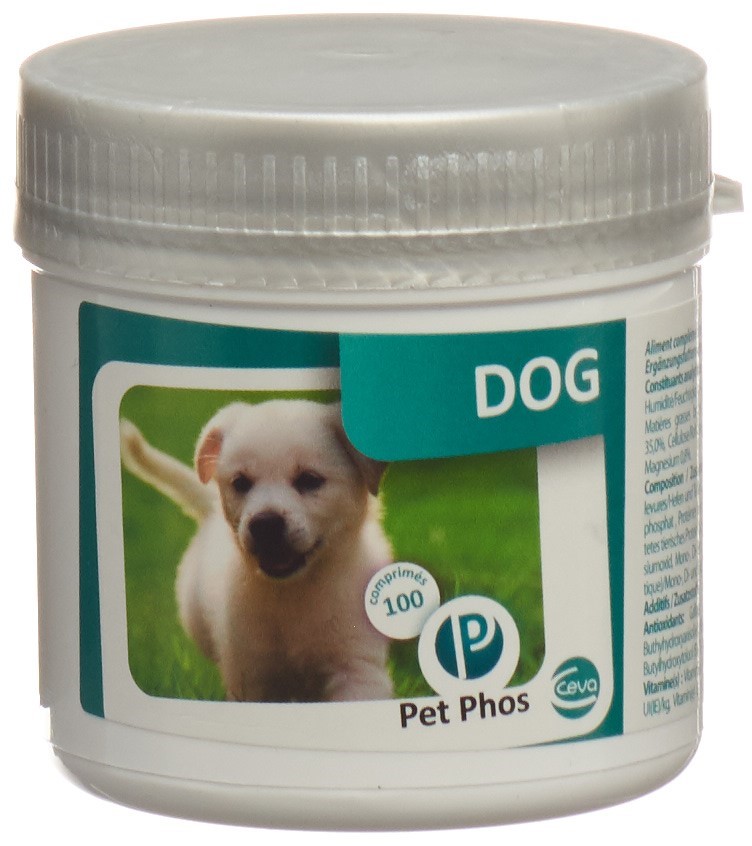 PET PHOS DOG Tabl für Hunde Ds 100 Stk