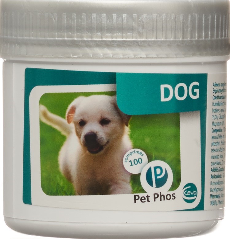 PET PHOS DOG Tabl für Hunde Ds 100 Stk