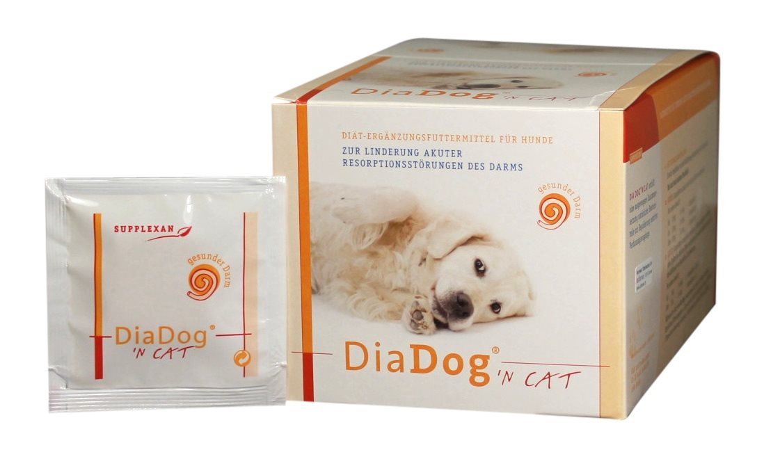 DIA DOG Ergänzungsfutter Kautabl für Hunde 60 Stk